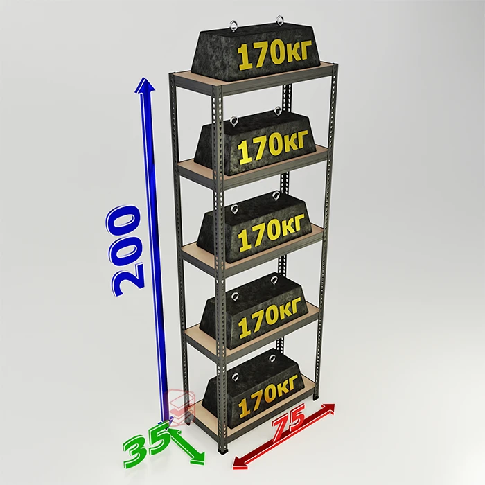 Стеллаж для гостиной в стиле лофт SBL 200х75х35 5 полок фото Стеллаж Мастер Стеллаж для гостиной в стиле лофт SBL 200х75х35 5 полок фото Стеллаж Мастер